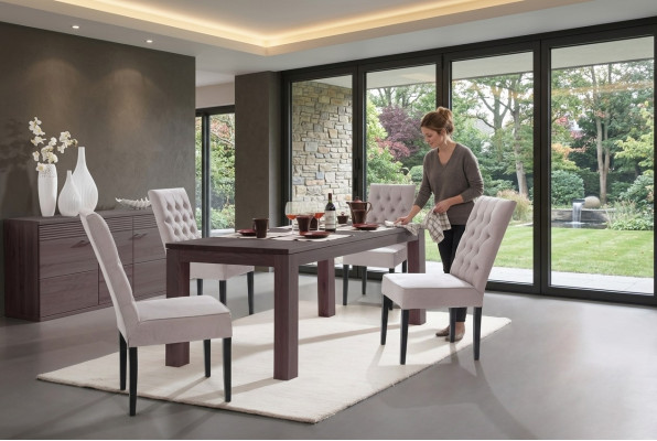 Silla Chesterfield conjunto de diseño sillas tapizadas sillones grupo 8x nuevo set
