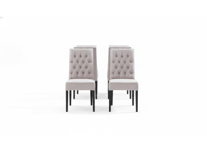 Silla Chesterfield conjunto de diseño sillas tapizadas sillones grupo 8x nuevo set