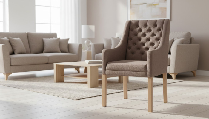 Chesterfield Chair Set Design Chairs Upholstered Armchair Group 8x New Suite Backrest