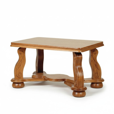 Verdadera artesanía Mesa de madera Mesas de sofá auxiliares Nuevo Sofá Clásico