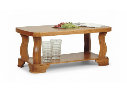 Trabajo manual Mesa auxiliar de sofá de madera real, mesa de salón clásica.