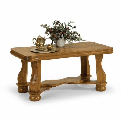 Mesa de centro de sofá hecha a mano Mesa de sala de estar Mesa auxiliar Clásica