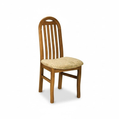 Silla 2x sillas grupo set sala de estar comedor conjunto madera estilo rural textil