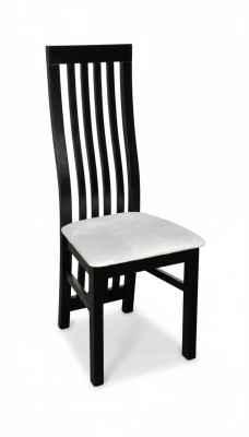 Sillas de comedor acolchadas, grupo de 4 sillas, conjunto de sillas de diseño de cuero.