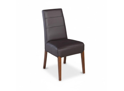 Grupo de comedor de sillas: conjunto de 2 sillas con respaldo y asiento tapizado de madera maciza.