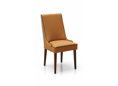 Sillas acolchadas para comedor 2x conjunto de sillas Grupo de sillas Conjunto de tela textil