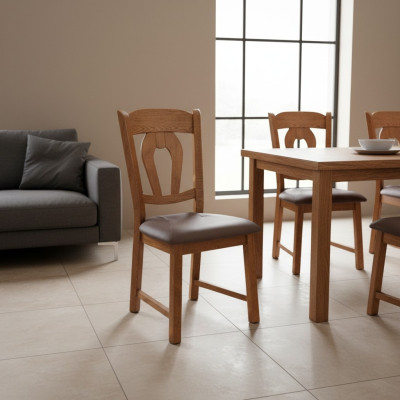 Diseño de 4 sillas conjunto gastronómico nuevo silla comedor juego sillon tapizado grupo