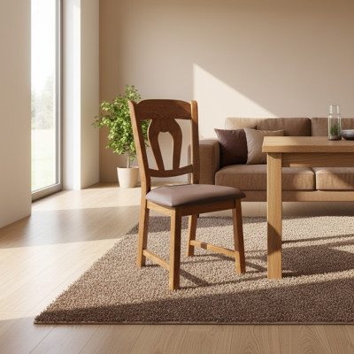 Design Set 6x silla sillón tapizado sillas comedor tela Nuevo sillón