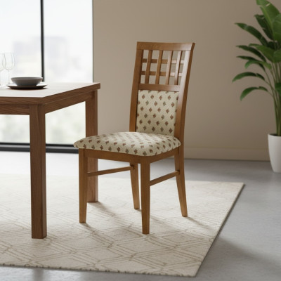 Set de 2 sillas de diseño Chesterfield, sillas tapizadas para comedor de gastronomía.