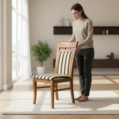 Diseño 6 sillas Grupo Set Tapizado Gastro Nuevo Comedor Silla Conjunto
