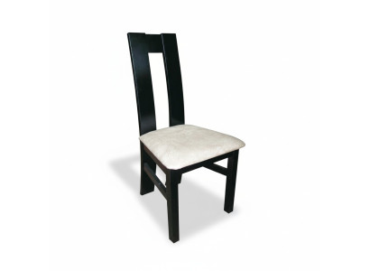 Juego de sillas de diseño 2x Silla de madera con tapiz textil Sillas de comedor de tela para restaurantes