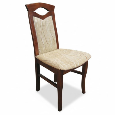 Diseño de silla conjunto de tapizado 6 sillas silla textil gastronomía comedor tela nueva.