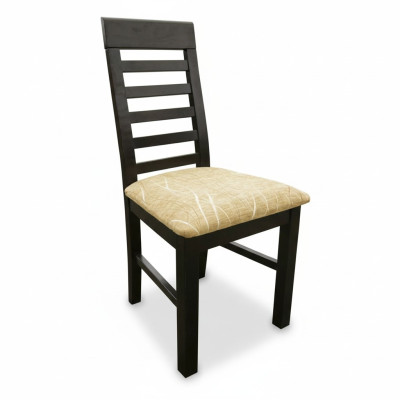 Diseño de juego de sillones acolchados 6 sillas silla madera textil sala de estar tela gastronómica.
