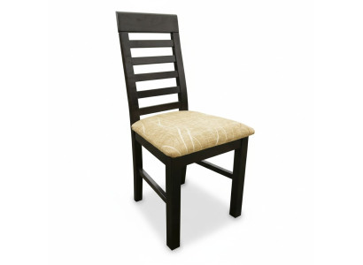 Diseño de juego de sillones acolchados 6 sillas silla madera textil sala de estar tela gastronómica.