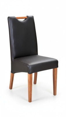 Diseño de sillones juego de 2 sillas de madera 100% cuero sillas de comedor nuevas