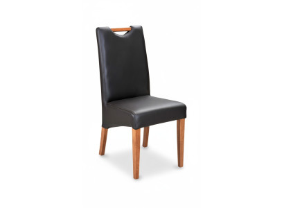 Diseño de sillones, juego de tapicería de 4 sillas de madera 100% cuero sillas comedor de restaurante.