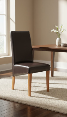 Diseño de silla 4x Grupo de sillas de sillón del conjunto 100% cuero Nuevo Comedor