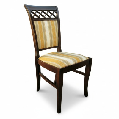 Silla clásica diseño de silla de madera acolchada sillas modernas comedor gastronómico