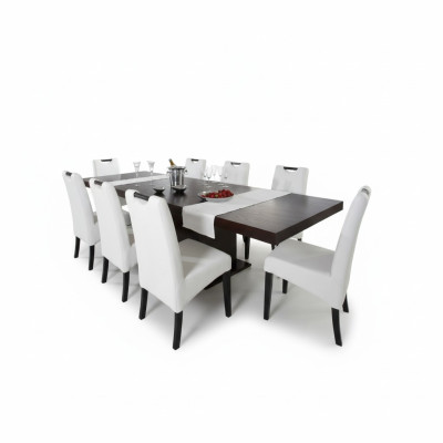 Mesa de comedor Mesa de madera Mesas de madera Mesa Comedor Maciza Extensible.