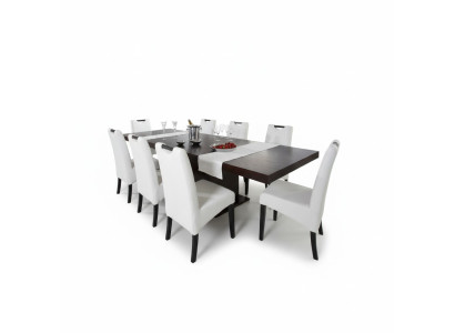 Mesa de comedor Mesa de madera Mesas de madera Mesa Comedor Maciza Extensible.