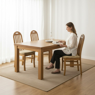 Sillas 10x juego de sillas de comedor de madera maciza sillas tapizadas sillas con respaldo de comedor