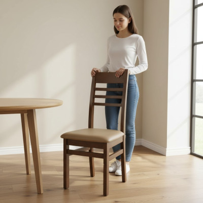 Diseño Set 8x Silla Sillón Acolchado Sillas Comedor Tejido Nuevo