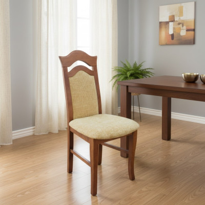 Madera 20x Set de sillas de restaurante Silla de comedor Grupo de sillas tapizadas Nuevas