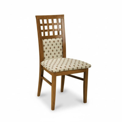 Establecer 10x silla de comedor de madera maciza Silla tapizada de tela Silla de comedor Gastro