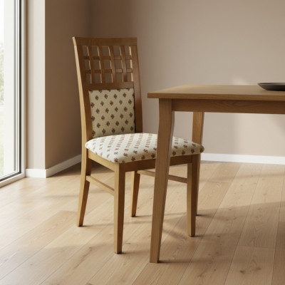 Juego de 20 sillas de madera para comedor con tapizado para restaurante y comedor de madera maciza.