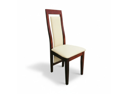 Silla de comedor Juego de 10 sillas Sillón Tapizado Madera maciza Sillas de restaurante Cuero Nuevo