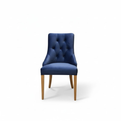 Sillón individual Chesterfield tapizado Trono Silla tapizada Asiento Respaldo Sillas