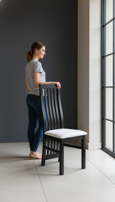 Diseño de 10 sillas de restaurante Set de sillas de comedor Silla Grupo de hostelería Nuevo