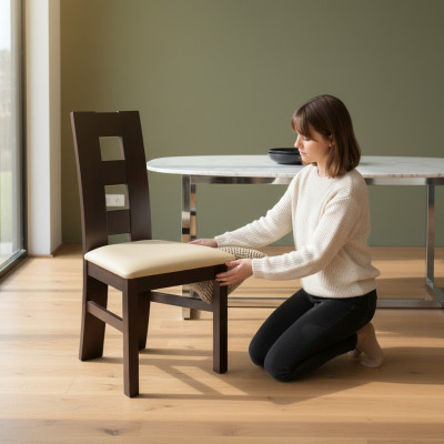 Diseño 2x sillas grupo tapiz silla comedor silla juego sillón Gastronormía