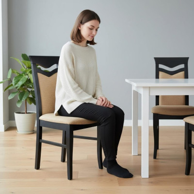 Establecer 10x sillón silla diseñador madera tela acolchado sillas gastronomía comedor respaldo