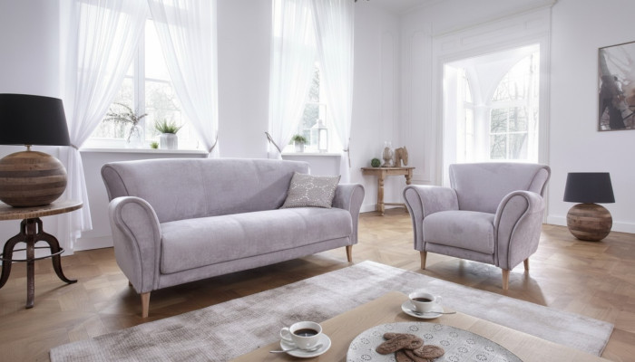 Sillón de diseño moderno relax tapizado 1 plaza sofá para salón