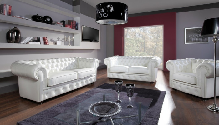 Conjunto de sofás de 3 plazas + 2 plazas + 1 plaza, diseño de sofás relax, acolchados, sofás modernos.