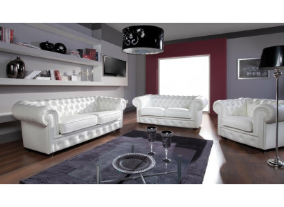 Sofá de 2 plazas diseño Chesterfield Relax Sofás Tapizados Sofás modernos