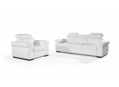 Moderno juego completo de sala de estar 3+1+1 sofá conjunto asiento tapizado nuevo.