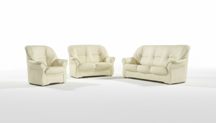 Sofá de 3 plazas Diseño Sofás Sofás tapizados Cuero Relax Decoración Asientos modernos