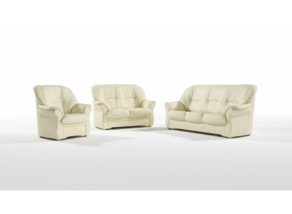 Sofá de 3 plazas Diseño Sofás Sofás tapizados Cuero Relax Decoración Asientos modernos