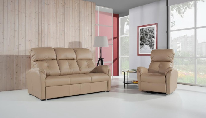 Sofá de 2 plazas, sofás de diseño, sofás acolchados, sofás de cuero, relax, asientos modernos.