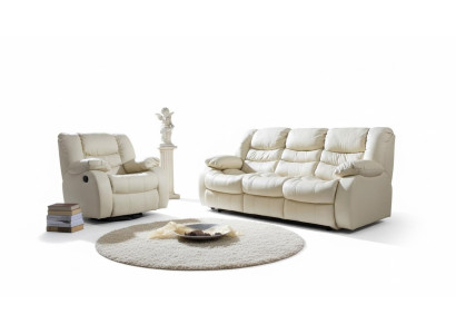 Sillón Regan Diseño Sofás Tela Sofás de Cuero Relax Lounge Asiento Moderno