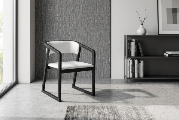 Sillón de diseño de metal tapizado, sillón de club de salón, asiento de relajación de lujo para habitación de comedor nuevo.