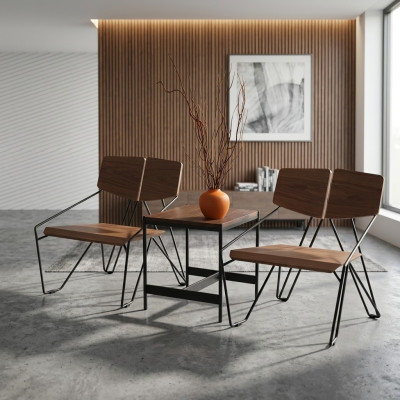Sillón Club Lounge, diseño de respaldo acolchado, sofá de 1 plaza, nuevo sillón de cuero para televisión.