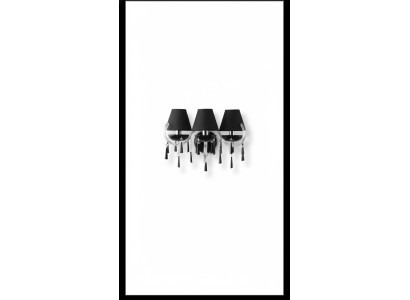 Aplique de pared Bohemia Classic Lámpara de pared doble Nueva