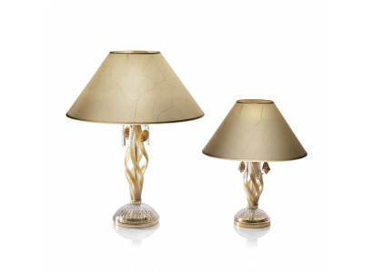 Lámpara de mesa estilo antiguo candelabro lámpara de mesa iluminación lámparas de cristal luminarias