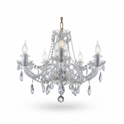 -Candelabro de cristal Luster Lámpara colgante Lámpara Lámpara Lámpara de techo Bohemia
