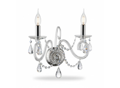 Elite Bohemia aplique de pared estilo candelabro lámpara de pared Lampenwelt lámpara de pared nueva