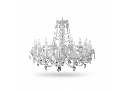 Bohemia Lámpara Araña Cristal Lámparas Lámpara de Techo Candelabro
