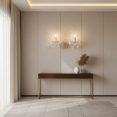 -Aplique de pared Luster estilo bohemio antiguo lámparas lámpara de pared lámpara de pared candelabro